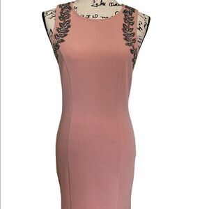 A’GACI Fitted Beaded Dress Size M